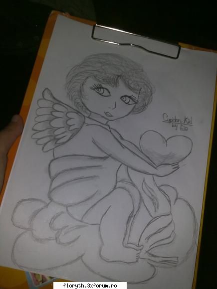 3. cupidon kid .. or angel kid :zzz: :-?? :rotfl: my hobby ... the drawing :x