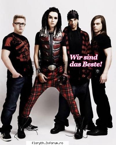 Th iShY aNuNtA primUl siNgLE d P ALbUm - EMOţii mari pentru fanii Tokio Hotel. La - Tokio Hotel